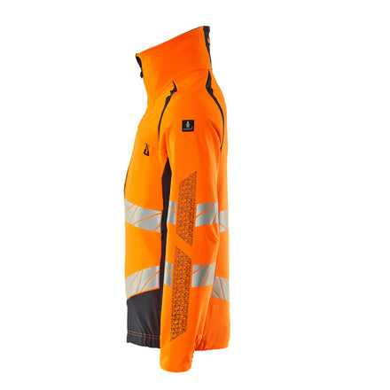 Mascot 19009 511 14010 Hi Vis Orange Dark Navy Left