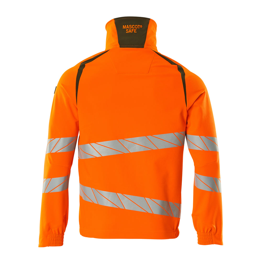 Mascot 19009 511 1433 Hi Vis Orange Moss Green Back