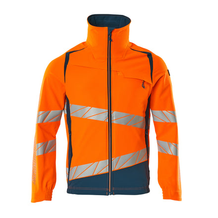 Mascot 19009 511 1444 Hi Vis Orange Dark Petroleum Front