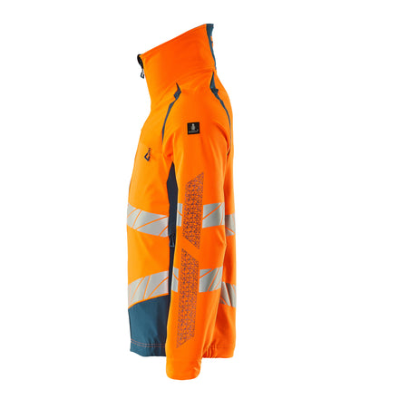 Mascot 19009 511 1444 Hi Vis Orange Dark Petroleum Left