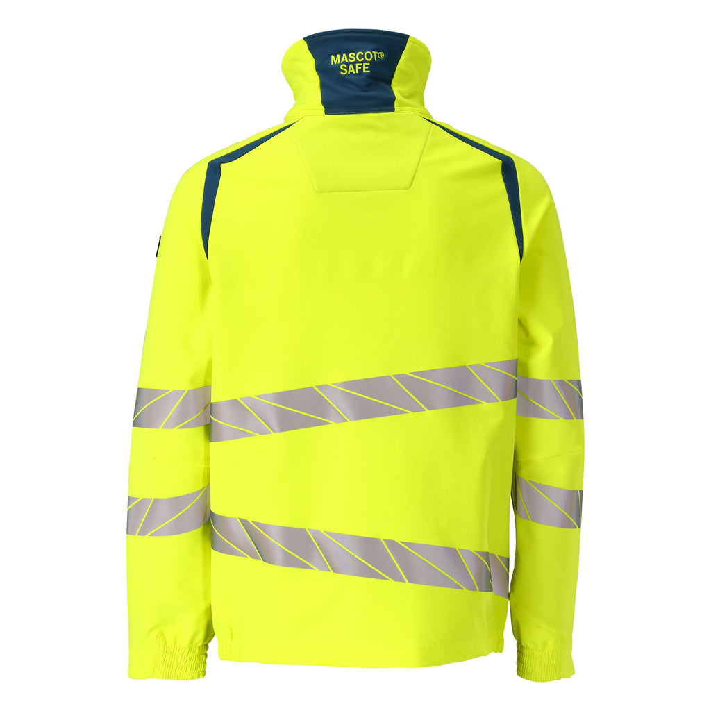 Mascot 19009 511 1744 Hi Vis Yellow Dark Petroleum Back