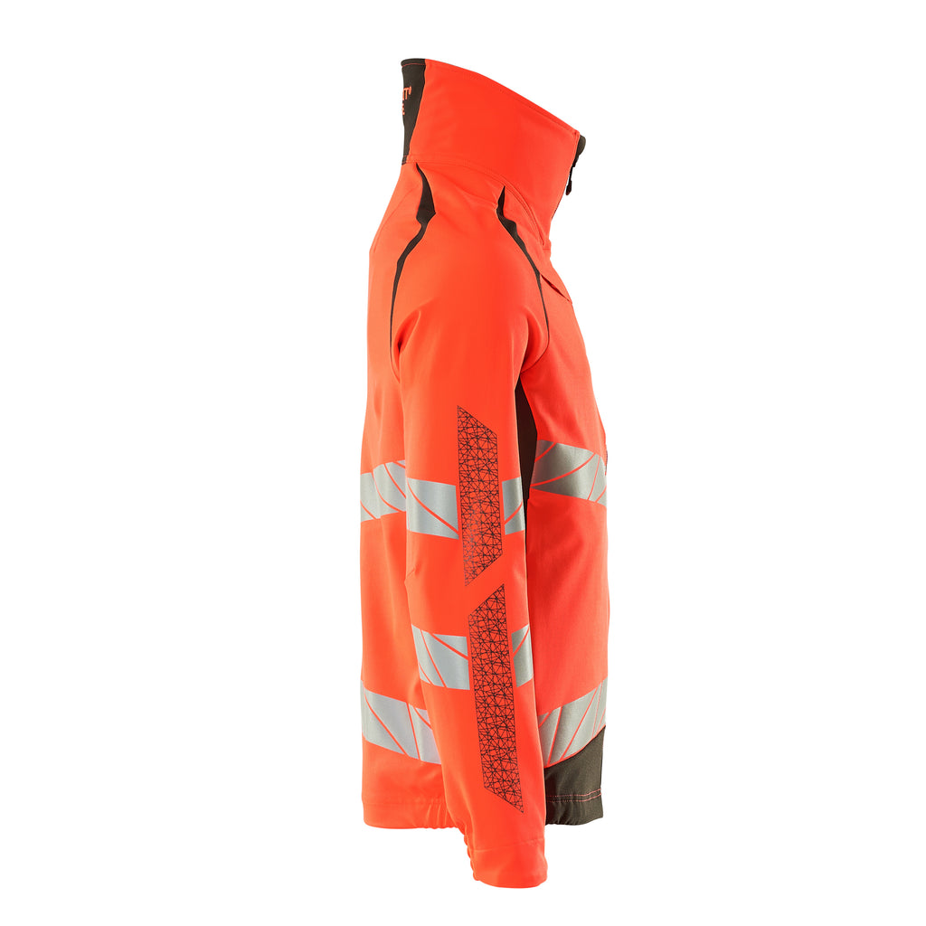 Mascot 19009 511 22218 Hi Vis Red Dark Anthracite Right