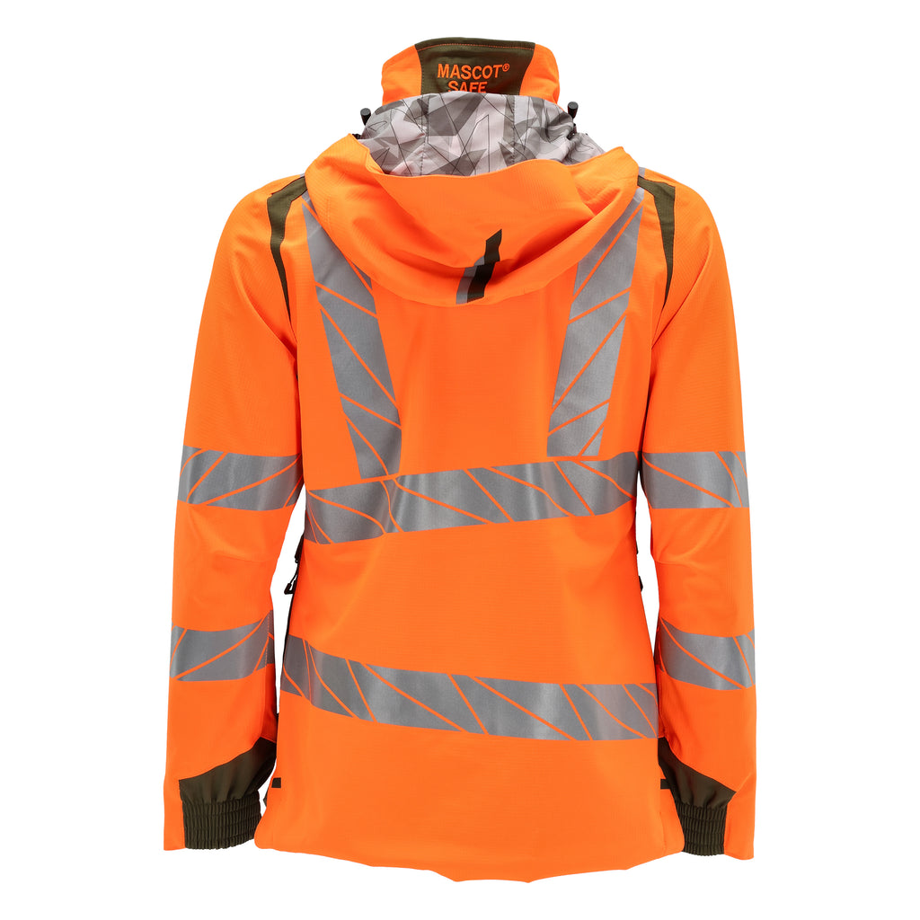 Mascot 19011 449 1433 Hi Vis Orange Moss Green Back