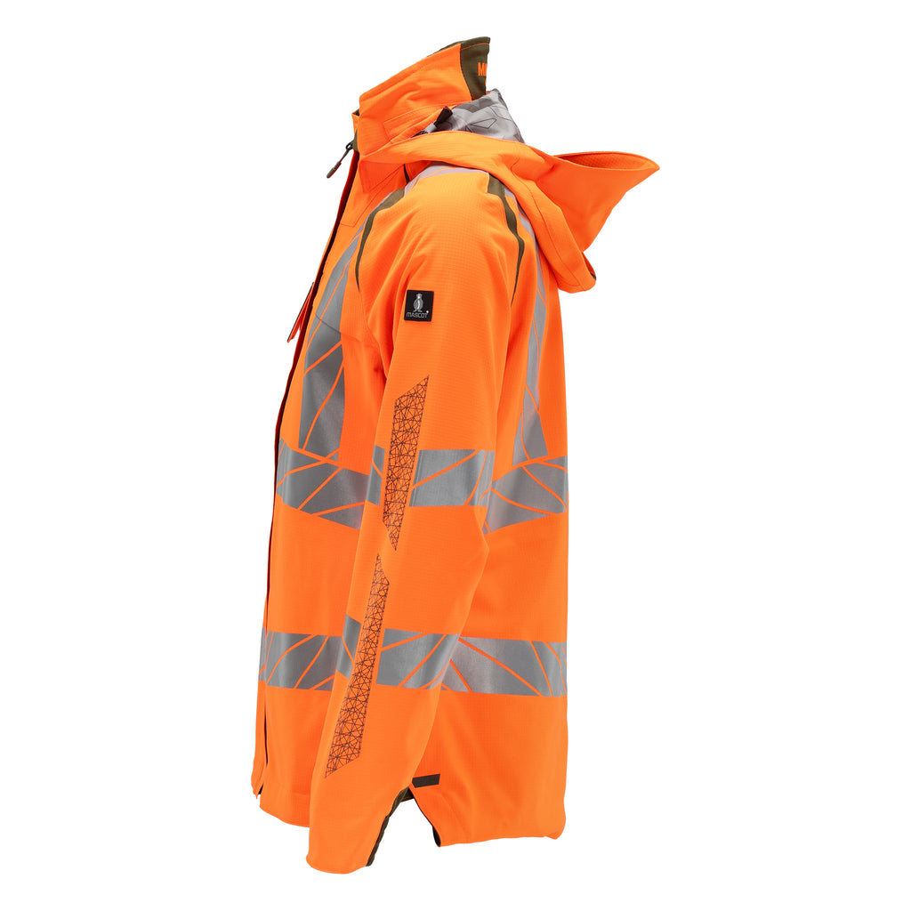 Mascot 19011 449 1433 Hi Vis Orange Moss Green Left