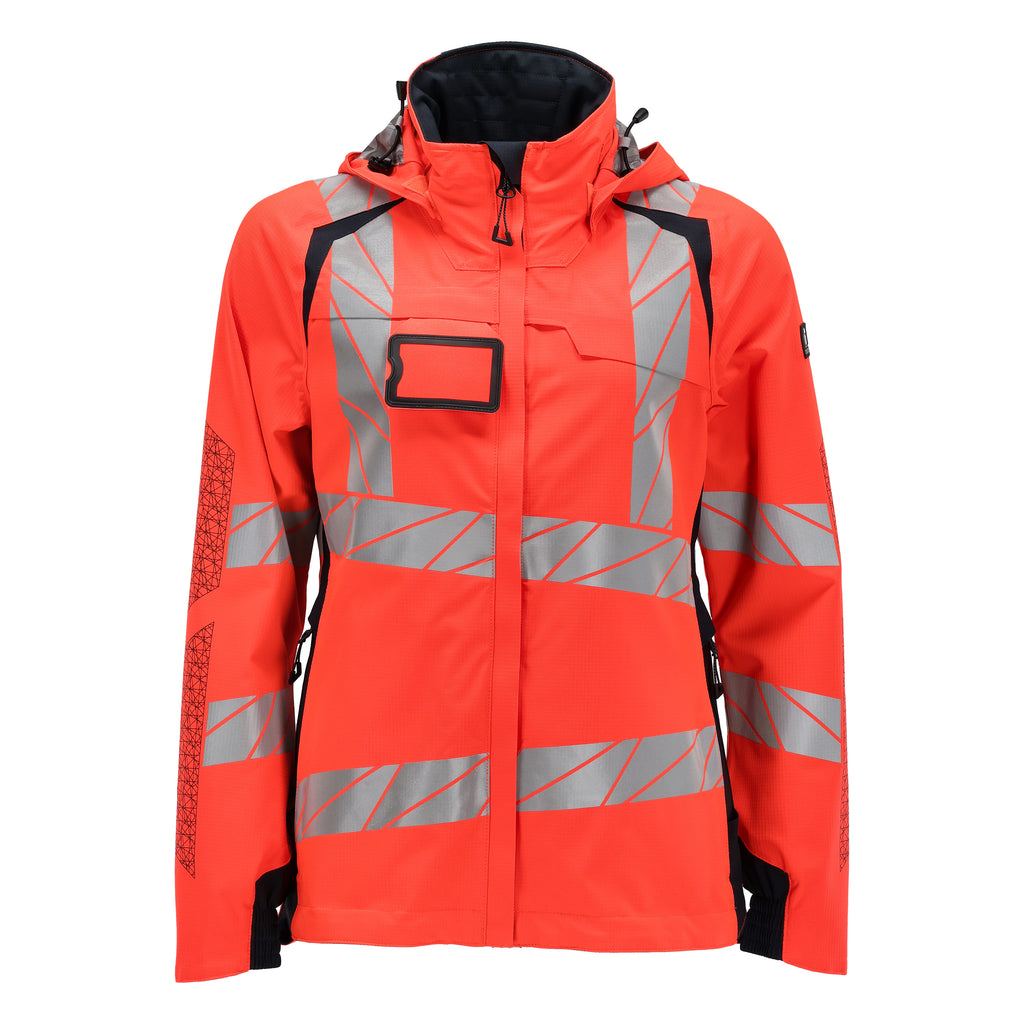 Mascot 19011 449 22210 Hi Vis Red Dark Navy Front