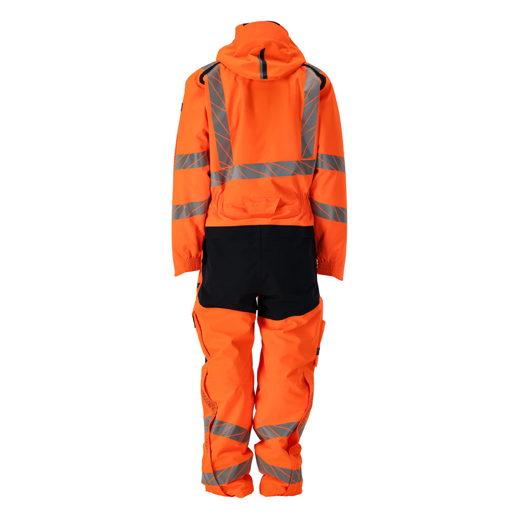 Mascot 19019 449 14010 Hi Vis Orange Dark Navy Back