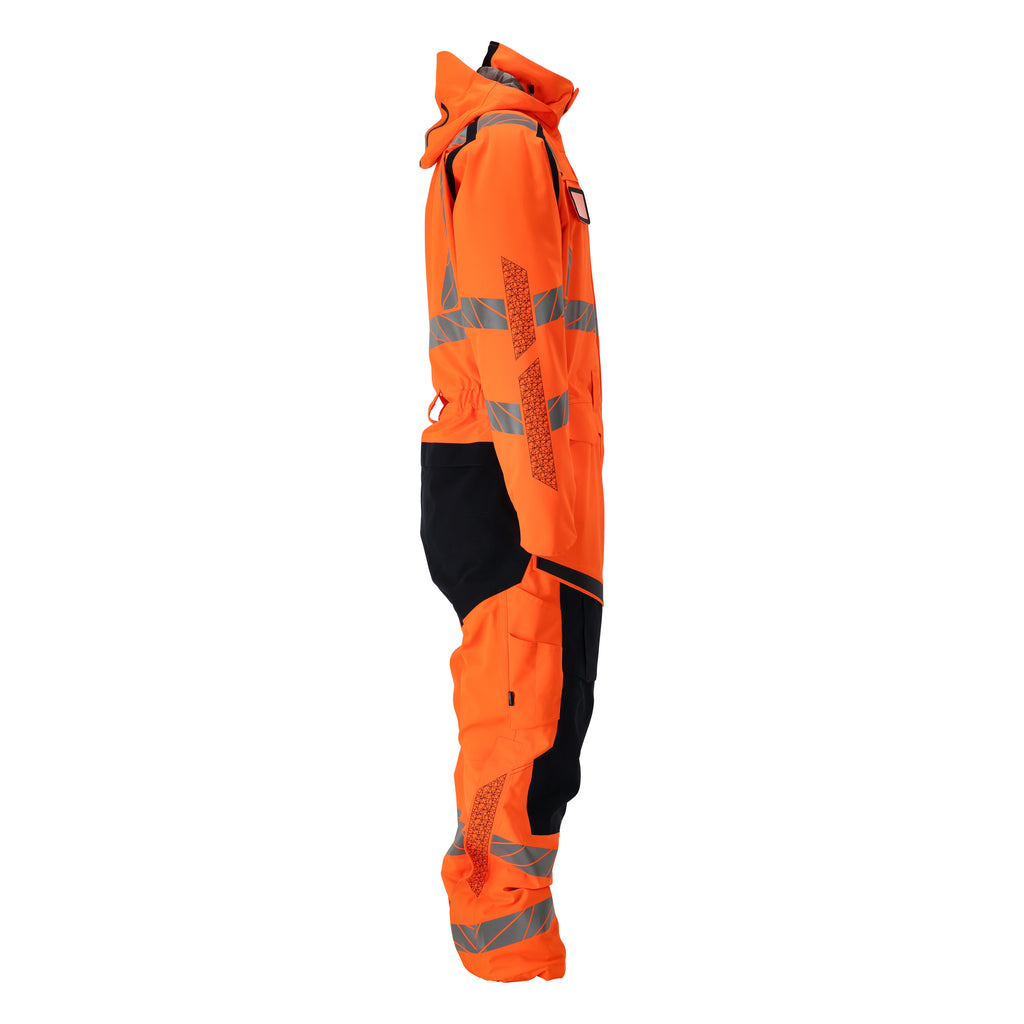 Mascot 19019 449 14010 Hi Vis Orange Dark Navy Right
