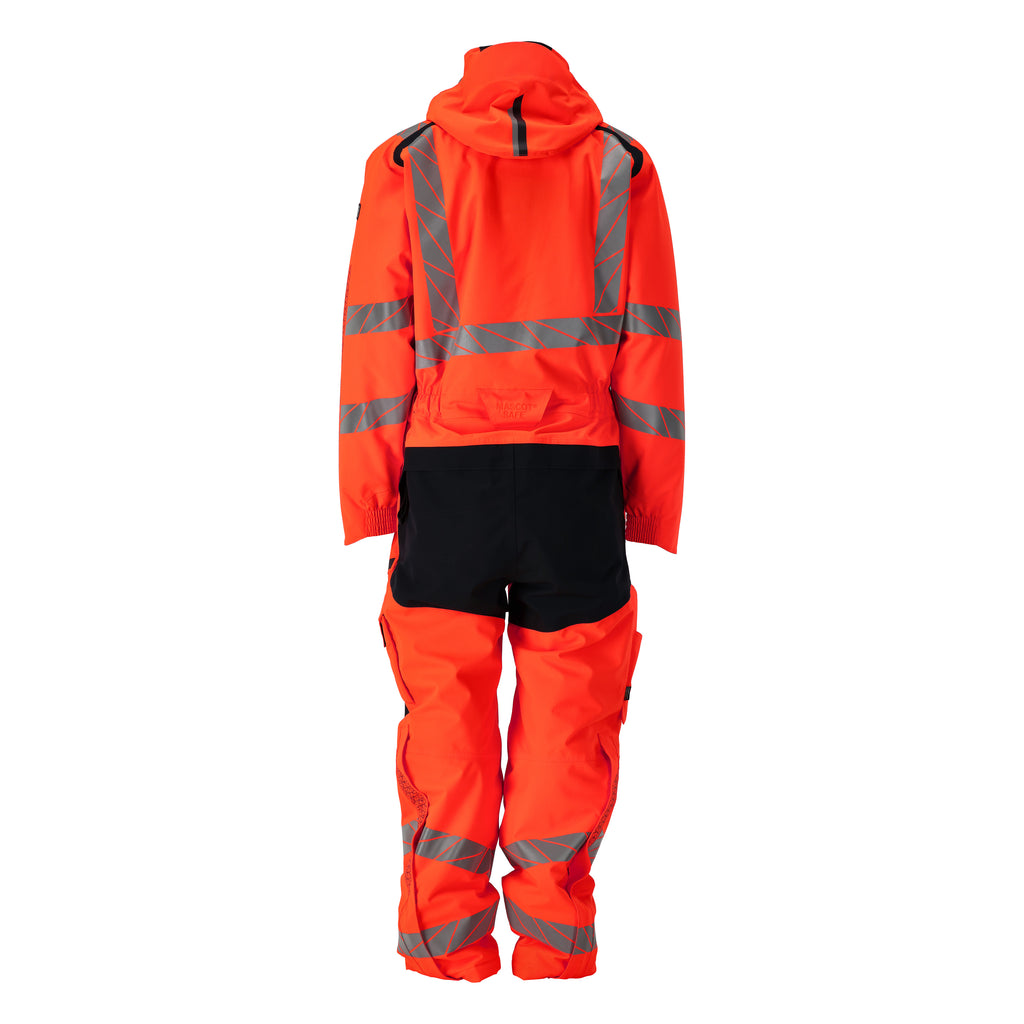 Mascot 19019 449 22218 Hi Vis Red Dark Anthracite Back
