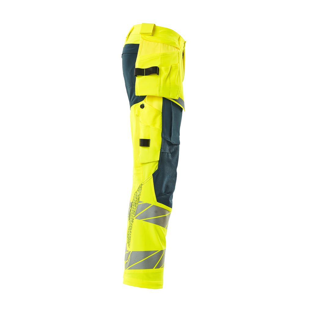 Mascot 19031 711 1744 Hi Vis Yellow Dark Petroleum Right