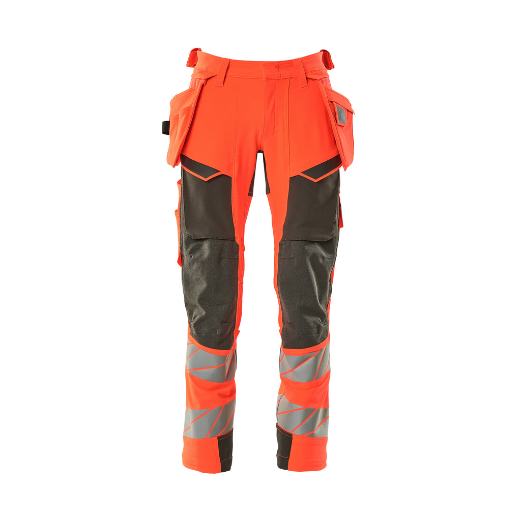 Mascot 19031 711 22218 Hi Vis Red Dark Anthracite Front