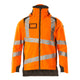 Mascot 19035 449 1418 Winter Jacket Hi Vis Orange Dark Anthracite Front