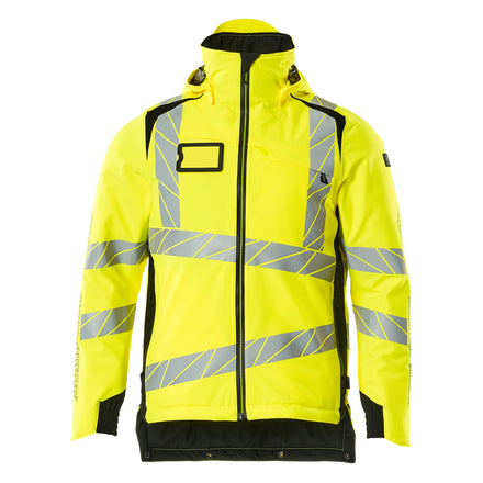 Mascot 19035 449 1709 Winter Jacket Hi Vis Yellow Black Front