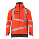 Mascot 19035 449 22218 Winter Jacket Hi Vis Red Dark Anthracite Front