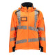 Mascot 19045 449 14010 Winter Jacket Hi Vis Orange Dark Navy Front