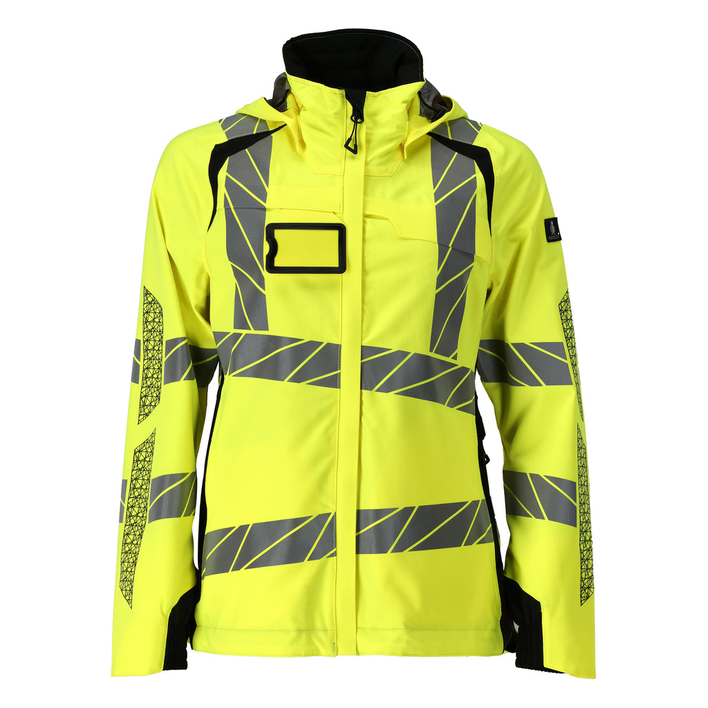 Mascot 19045 449 1709 Winter Jacket Hi Vis Yellow Black Front