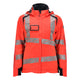 Mascot 19045 449 22210 Winter Jacket Hi Vis Red Dark Navy Front