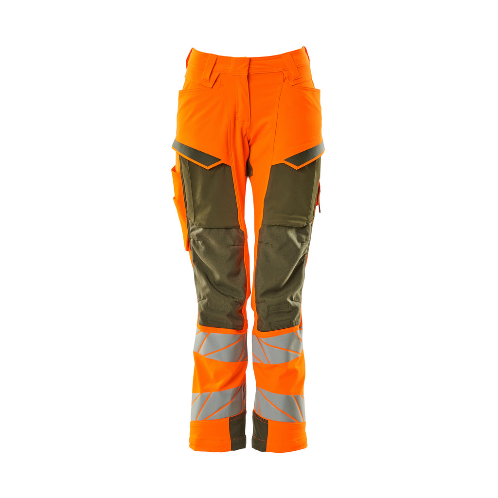 Mascot 19078 511 1433 Hi Vis Orange Moss Green Front