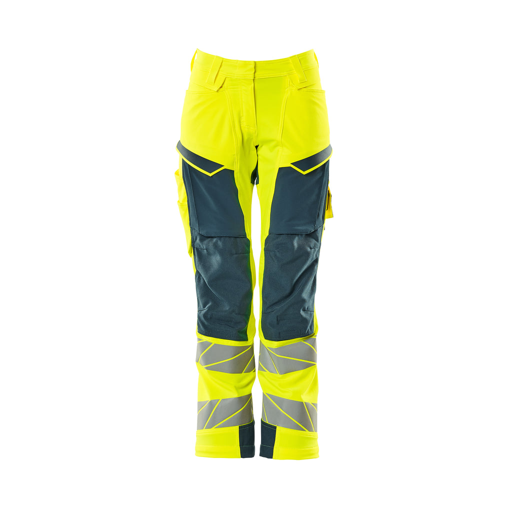 Mascot 19078 511 1744 Hi Vis Yellow Dark Petroleum Front