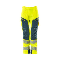 Mascot 19078 511 1744 Hi Vis Yellow Dark Petroleum Front