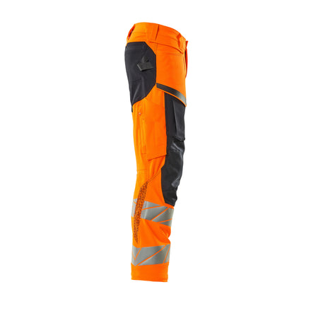 Mascot 19079 511 14010 Hi Vis Orange Dark Navy Right