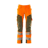 Mascot 19079 511 1433 Hi Vis Orange Moss Green Front
