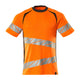 Mascot 19082 771 1418 T Shirt Hi Vis Orange Dark Anthracite Front