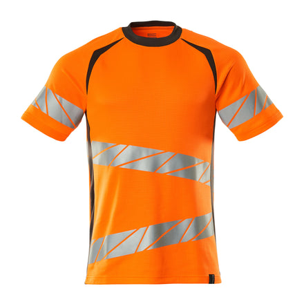 Mascot 19082 771 1418 T Shirt Hi Vis Orange Dark Anthracite Front
