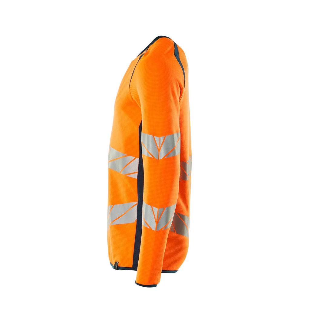 Mascot 19084 781 1444 Hi Vis Orange Dark Petroleum Left