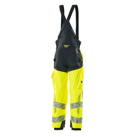 Mascot Accelerate Safe 19090-449-17010 Winter Trousers - Hi-Vis Yellow/Dark Navy