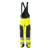 Mascot Accelerate Safe 19090-449-17010 Winter Trousers - Hi-Vis Yellow/Dark Navy
