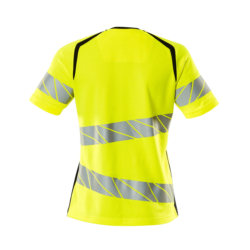 Mascot 19092 771 1709 T Shirt Hi Vis Yellow Black Back