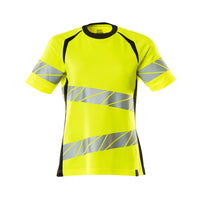 Mascot 19092 771 1709 T Shirt Hi Vis Yellow Black Front
