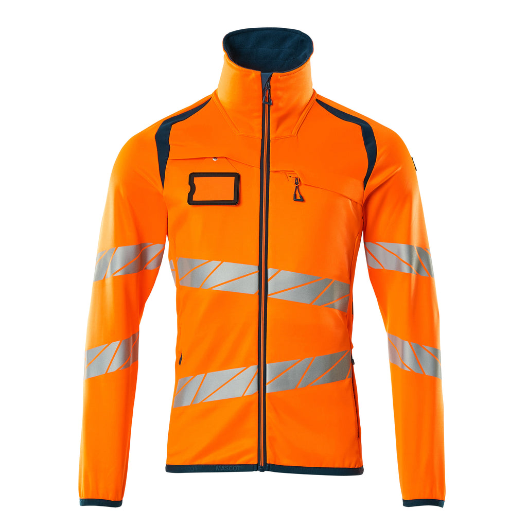 Mascot 19103 315 1444 Hi Vis Orange Dark Petroleum Front