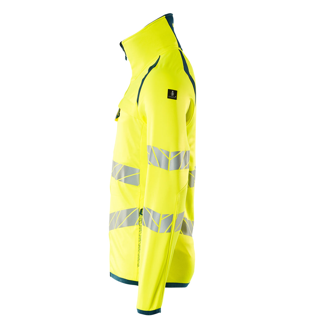 Mascot 19103 315 1744 Hi Vis Yellow Dark Petroleum Left