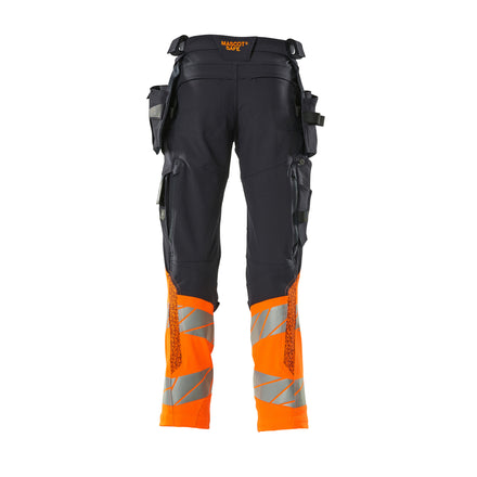 Mascot 19131 711 01014 Dark Navy Hi Vis Orange Back