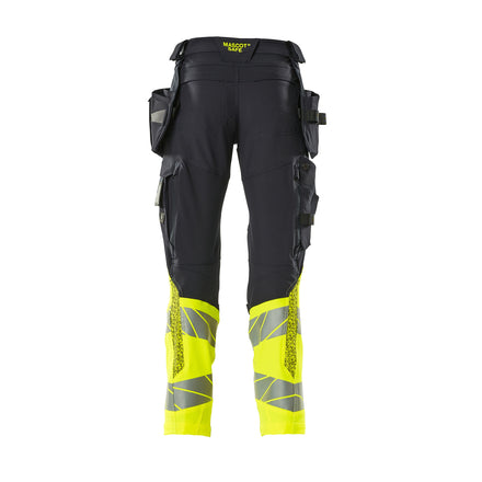 Mascot 19131 711 01017 Dark Navy Hi Vis Yellow Back