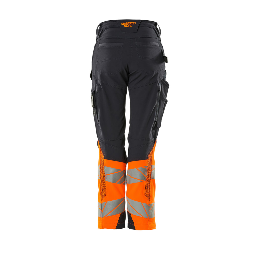 Mascot 19178 511 01014 Dark Navy Hi Vis Orange Back