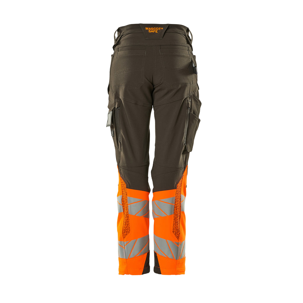 Mascot 19178 511 1814 Dark Anthracite Hi Vis Orange Back
