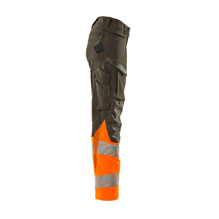 Mascot 19178 511 1814 Dark Anthracite Hi Vis Orange Right