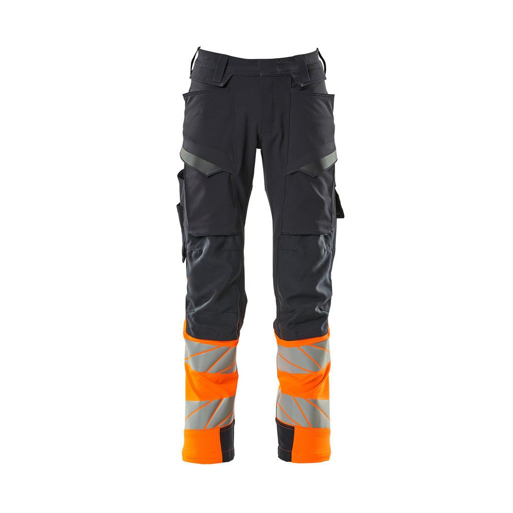 Mascot 19179 511 01014 Dark Navy Hi Vis Orange Front