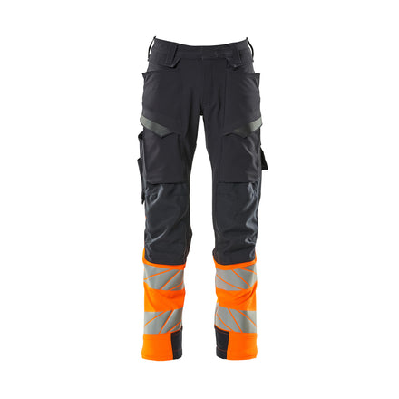 Mascot 19179 511 01014 Dark Navy Hi Vis Orange Front