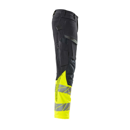 Mascot 19179 511 01017 Dark Navy Hi Vis Yellow Right