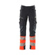 Mascot 19179 511 10222 Dark Navy Hi Vis Red Front