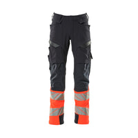Mascot 19179 511 10222 Dark Navy Hi Vis Red Front