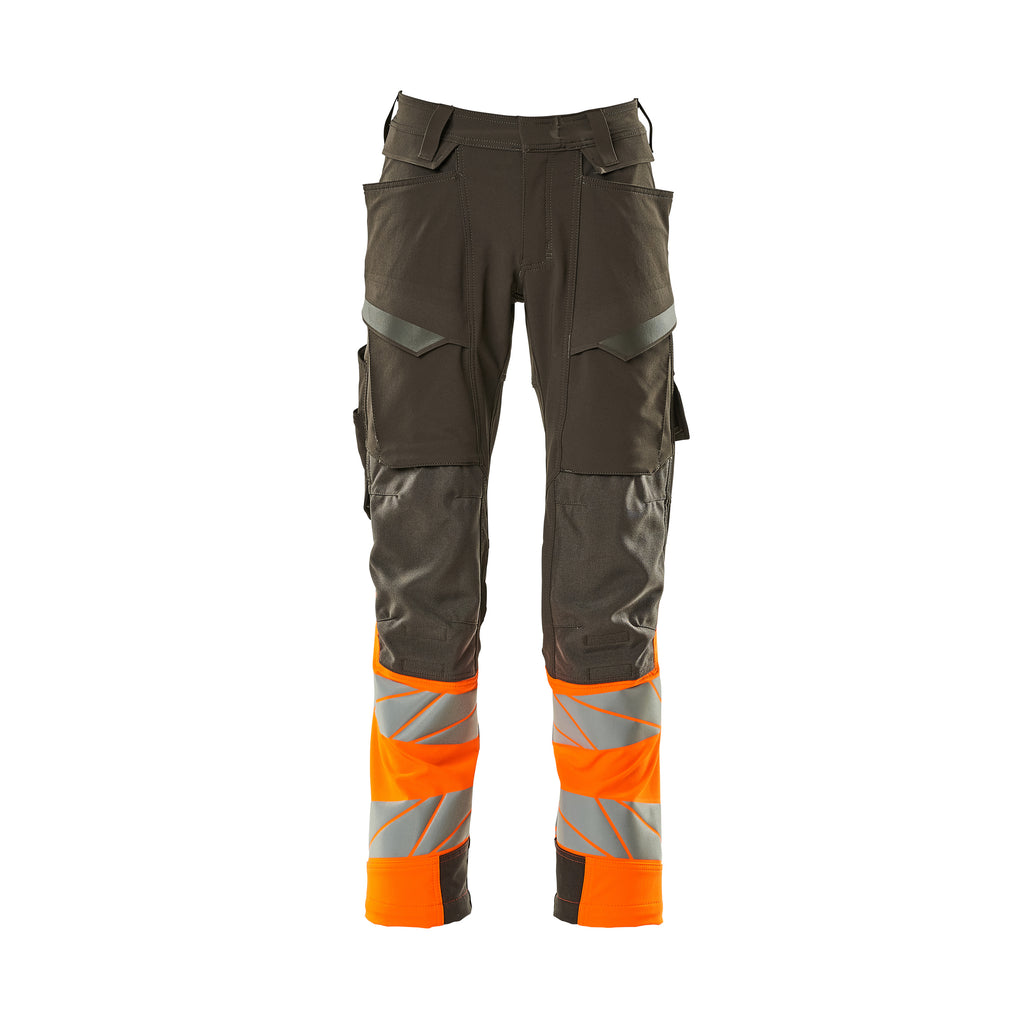 Mascot 19179 511 1814 Dark Anthracite Hi Vis Orange Front