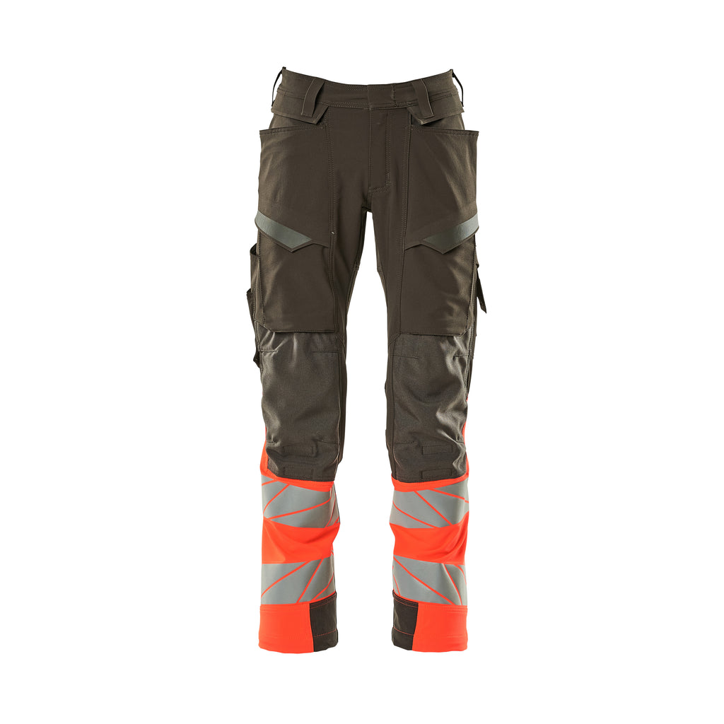 Mascot 19179 511 18222 Dark Anthracite Hi Vis Red Front