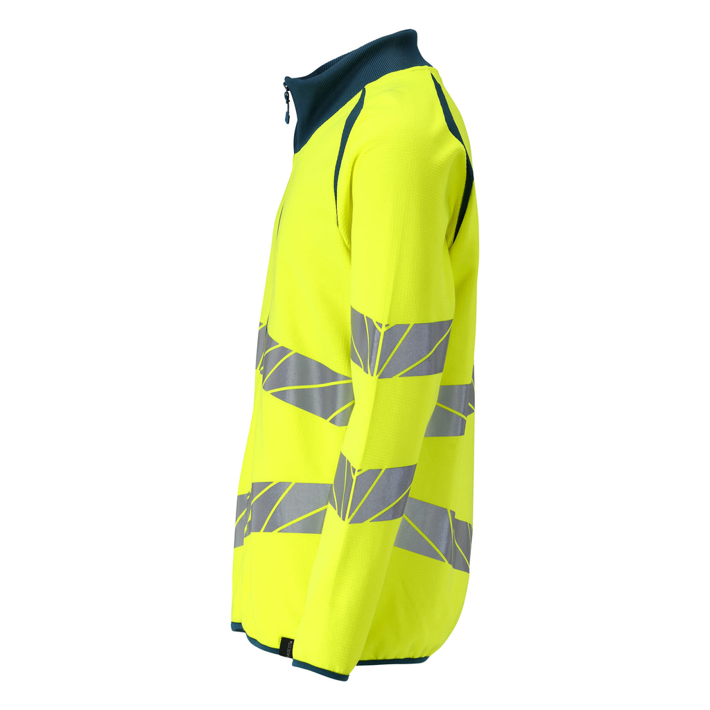 Mascot 19184 781 1744 Hi Vis Yellow Dark Petroleum Left