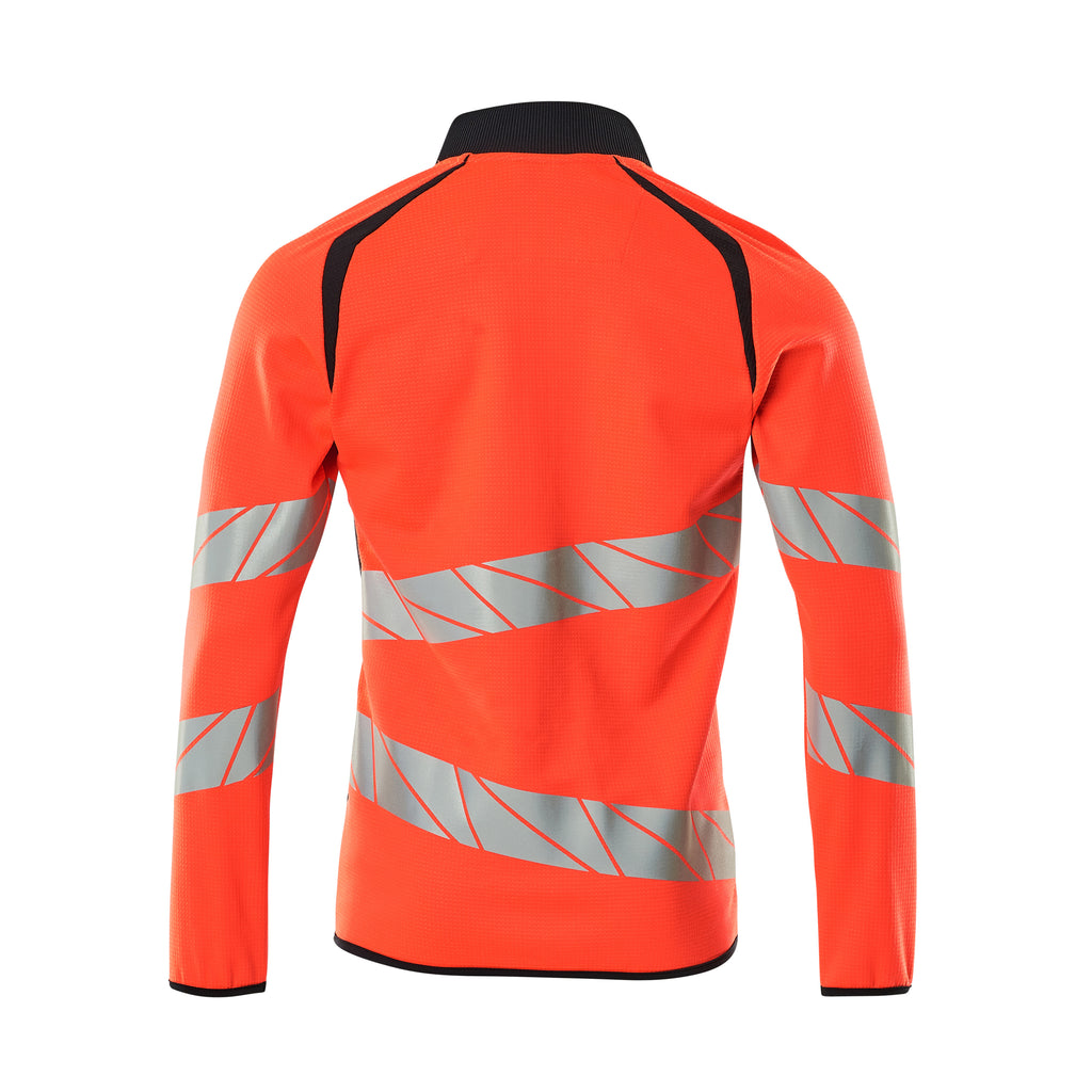 Mascot 19184 781 22210 Hi Vis Red Dark Navy Back