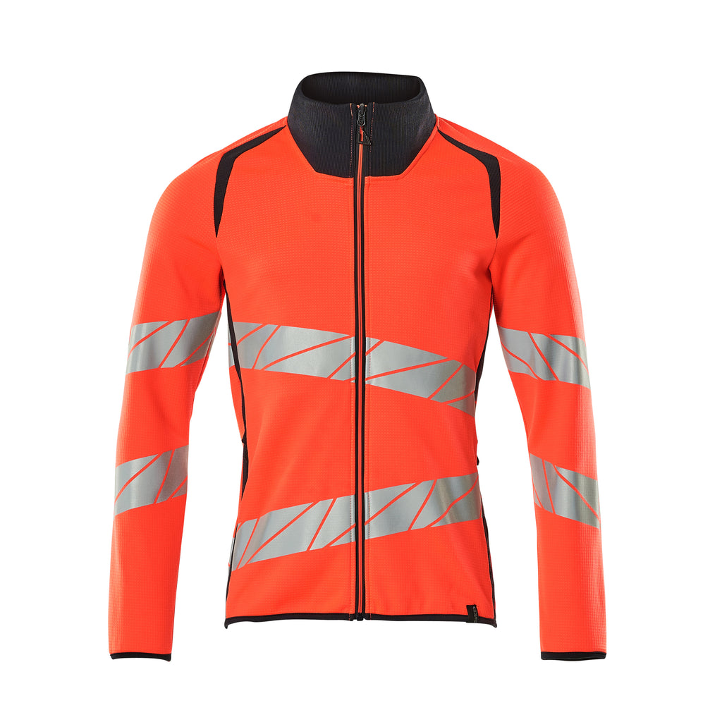 Mascot 19184 781 22210 Hi Vis Red Dark Navy Front