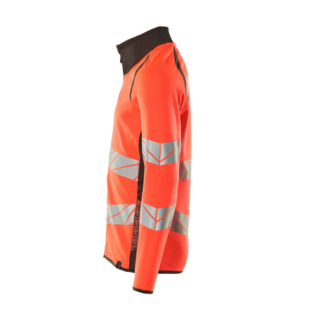 Mascot 19184 781 22218 Hi Vis Red Dark Anthracite Left